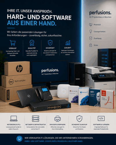 Hard- und Softwareverkauf