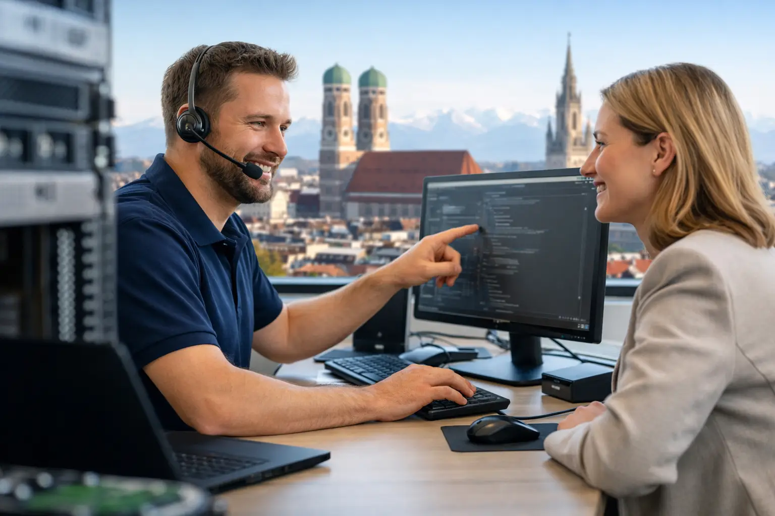 Managed IT Service München für KMU