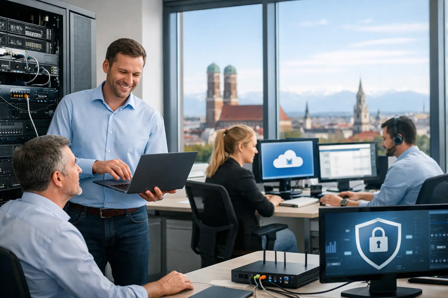 Externe IT-Abteilung München für den Mittelstand