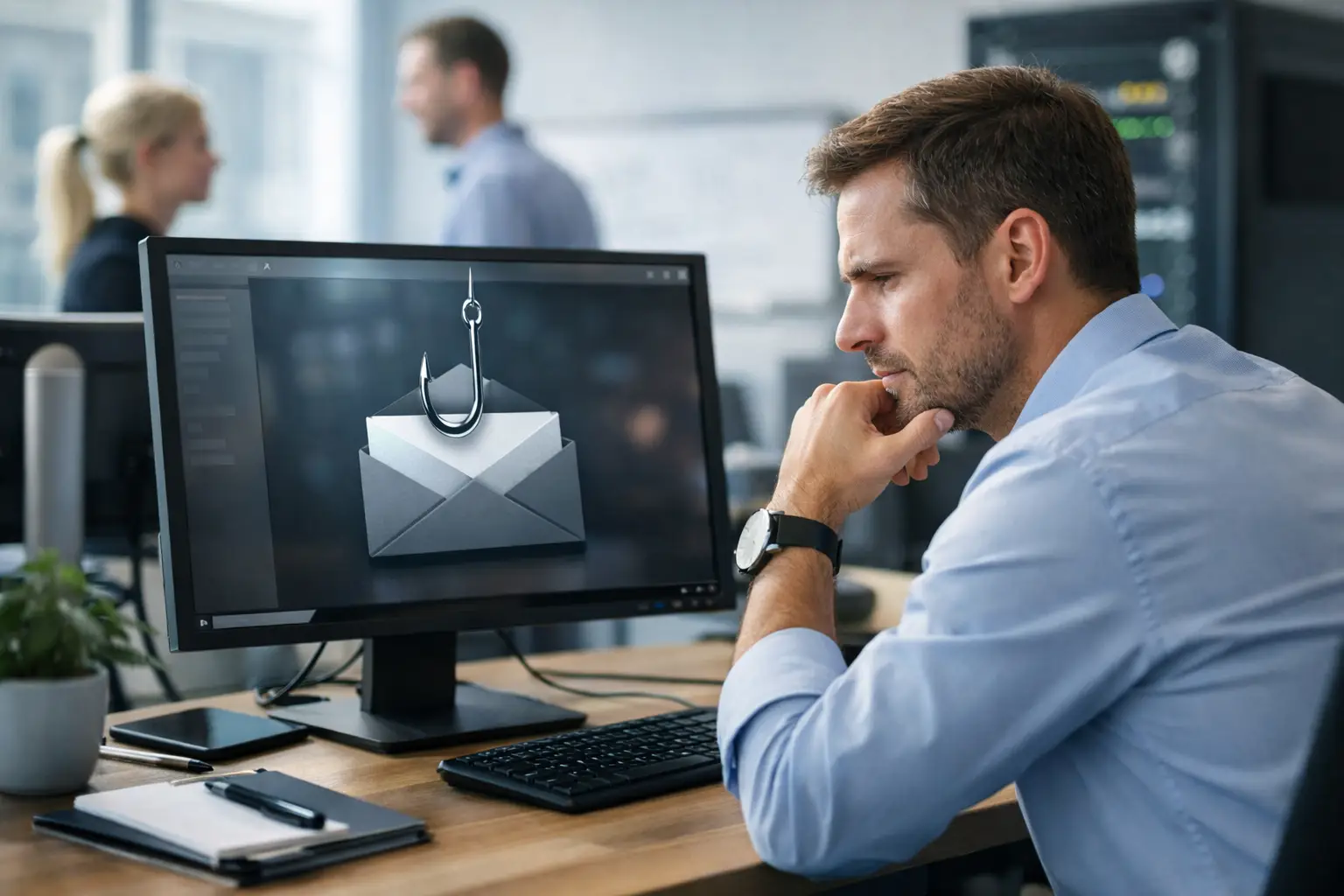Phishing-Mails im Unternehmen erkennen
