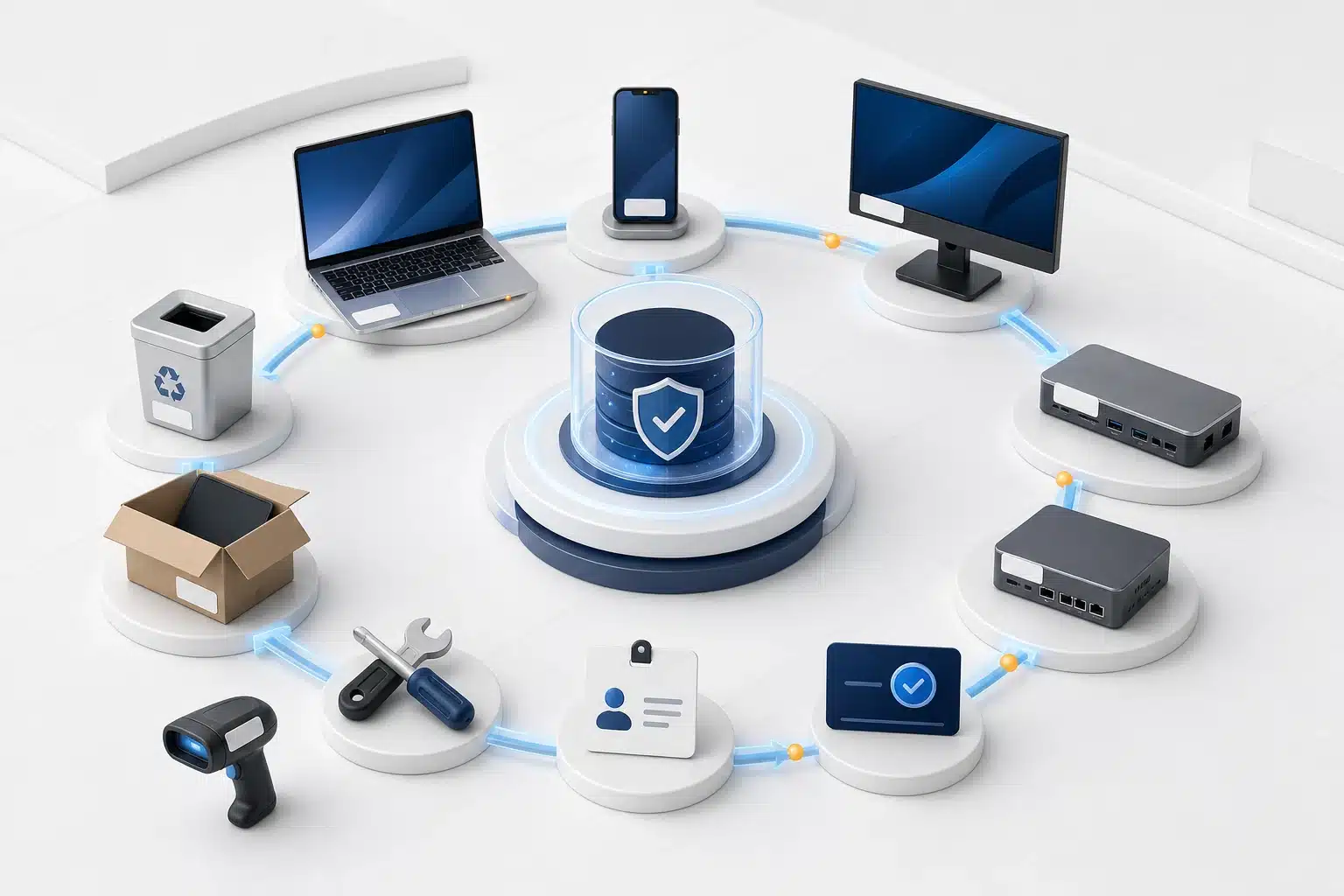 Lebenszyklus von IT-Geräten – Asset-Management Lebenszyklus von IT-Geräten im Asset-Management