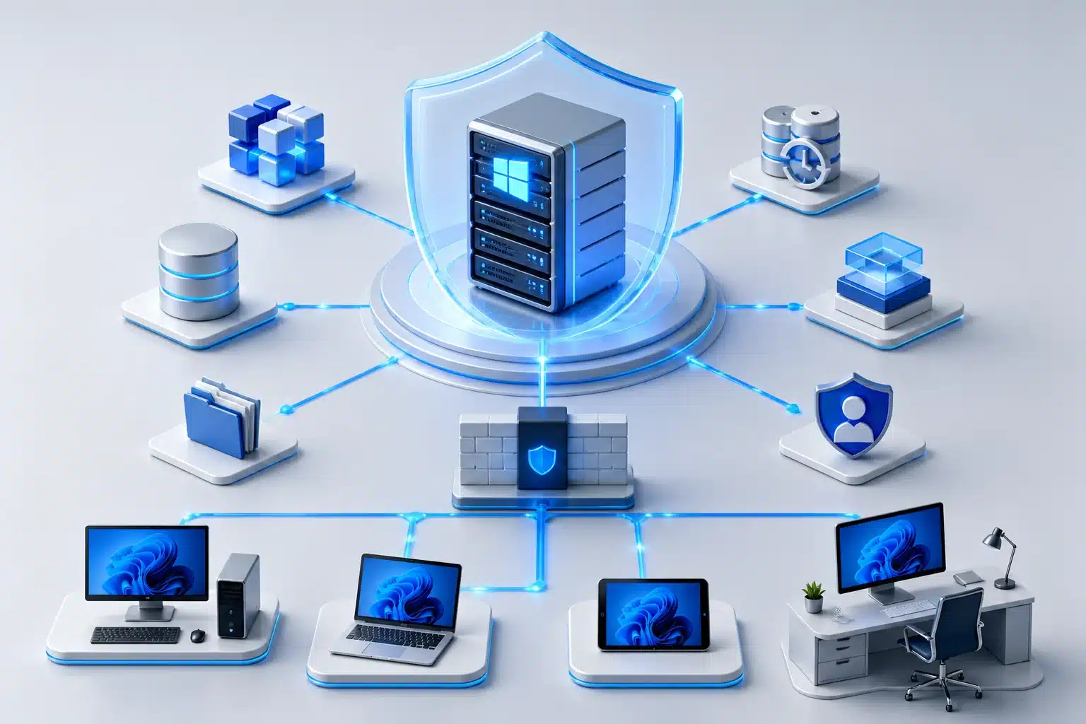 Funktionsweise eines Managed Windows Terminalservers