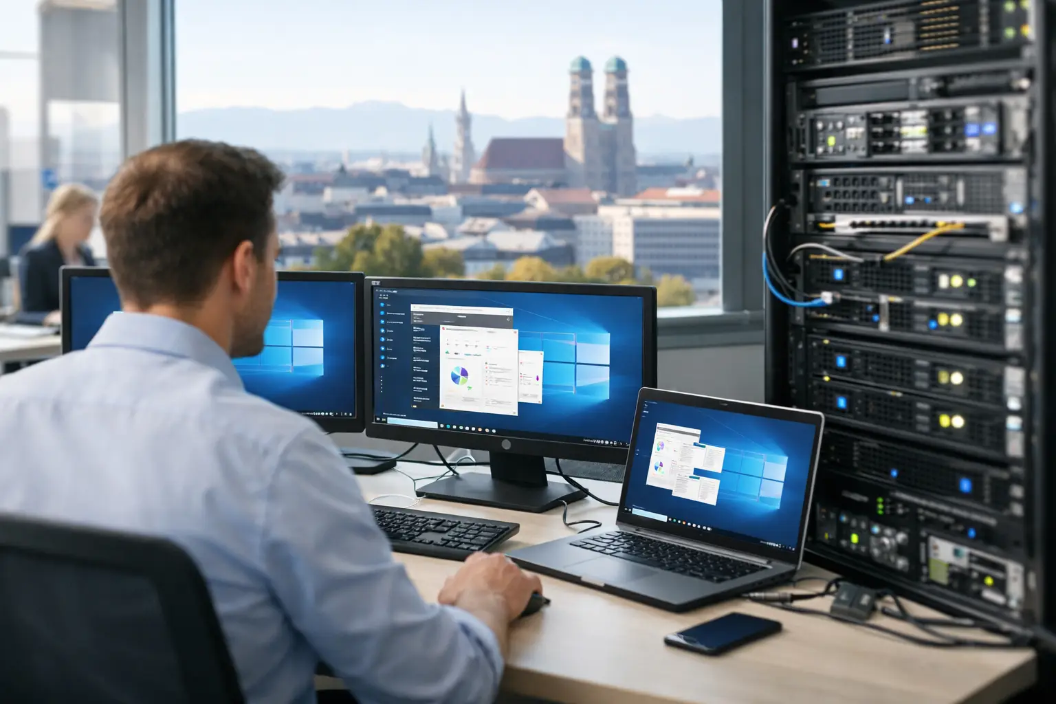 Windows-Arbeitsplätze zentral verwalten