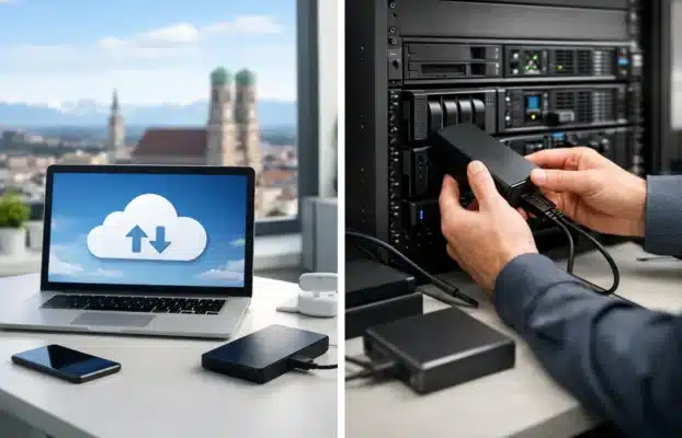 Cloud Backup versus lokales Backup im Vergleich